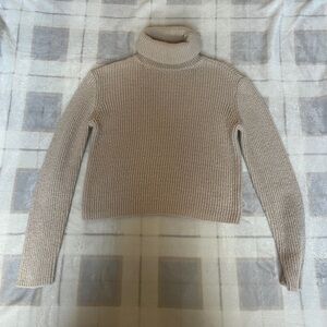 Dynamite Beige Turtle Neck Sweater